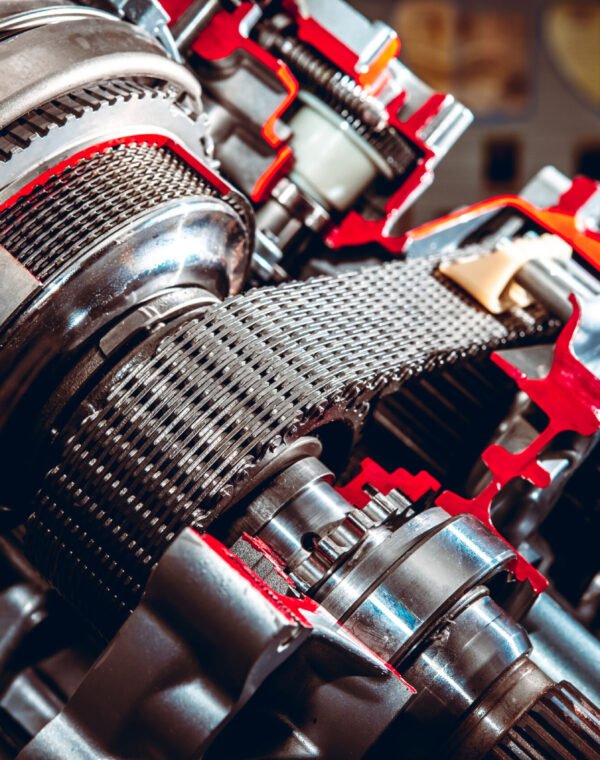 Car gearbox. Transmission closeup at the service station Car gearbox. Transmission closeup at the service station. High quality photo